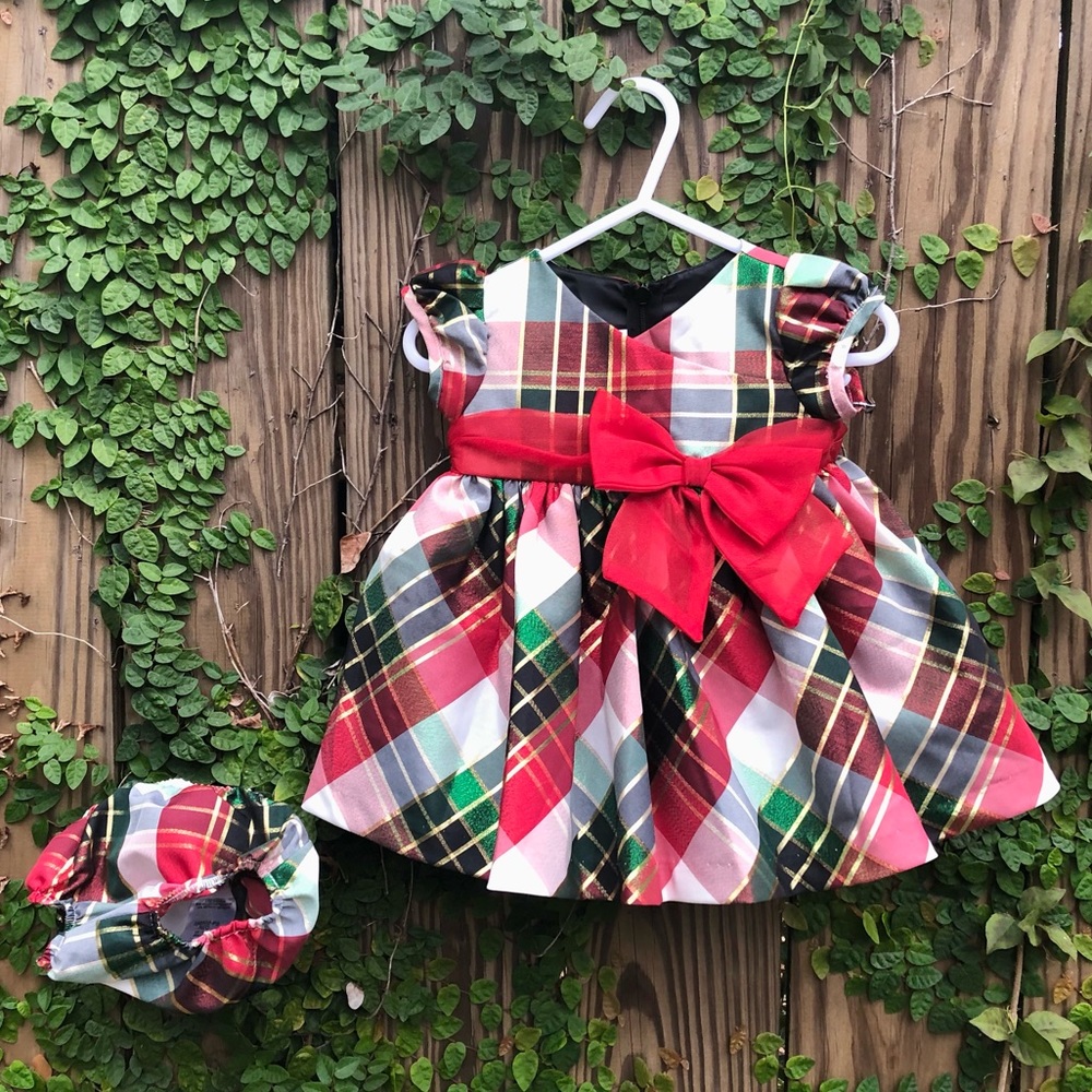 3-6 M/O Baby Holiday Outfit